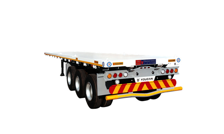 40ft Flatbed Semi-Trailer with twist locks