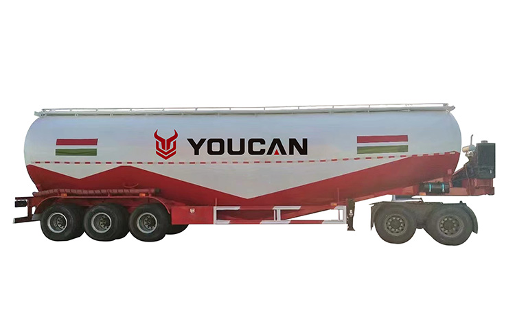 Youcan 52-71m³ Steel Bulk Cement Trailer 