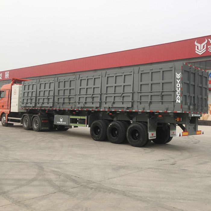 3 Axle 120T Tipper Trailer is ready to shiped to Namibia