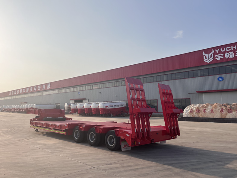 30-120Tons 3 Axles Youcan lowbed Semi-Trailer for Commercial Truck