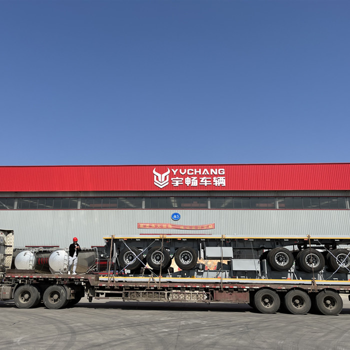 What is a flatbed Container Trailer