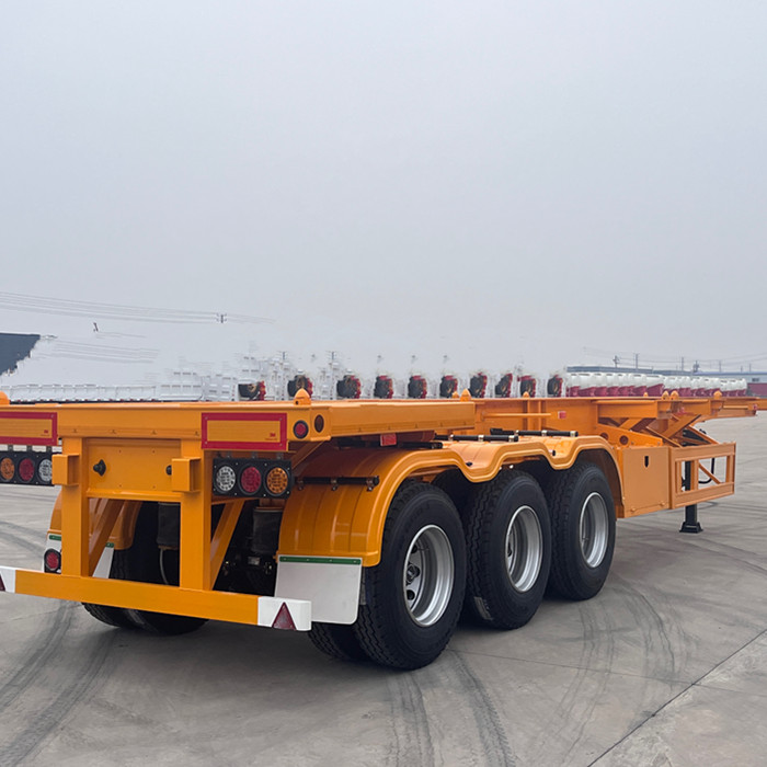 Container chassis foundation