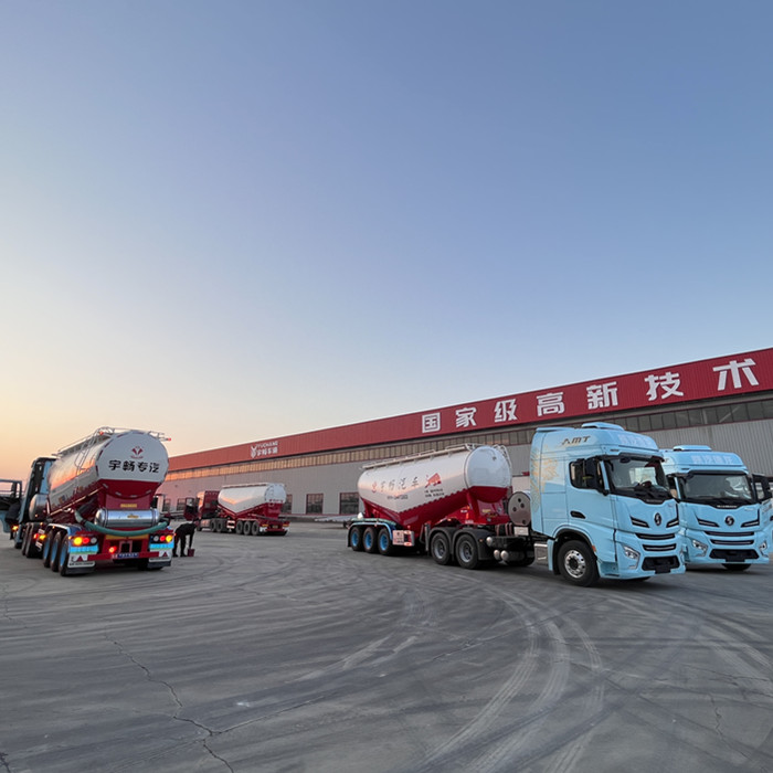Youcan bulk cement tank trailer continue to move towards foreign markets
