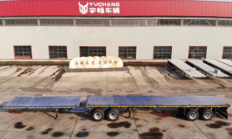 Youcan 60-80T Interlink Flatbed Semi-trailer