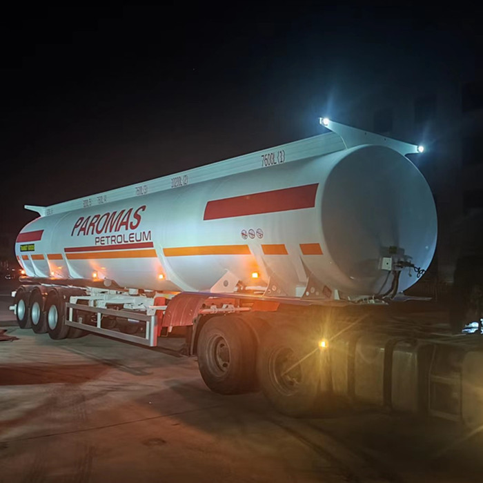 50000 Liters Oil Tanker Trailer will be sent to Benin