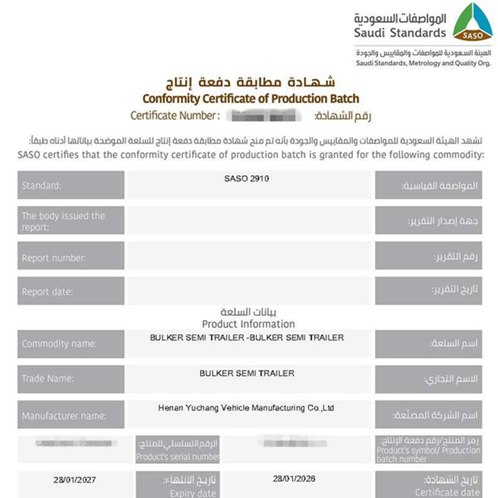 Saudi Trailer Regulations 2026: What Importers Need to Know Before Buying Semi Trailers