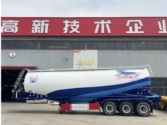 51 CBM Cement Tanker Semi Trailer for Vietnam