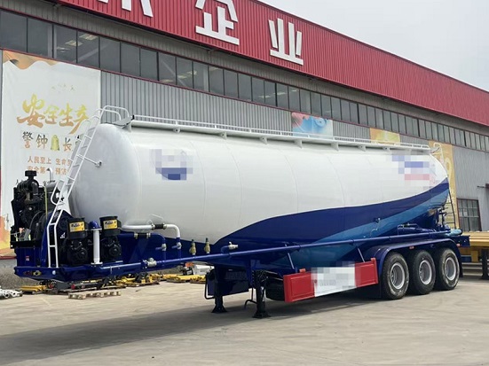 51 CBM Cement Tanker Semi Trailer for Vietnam