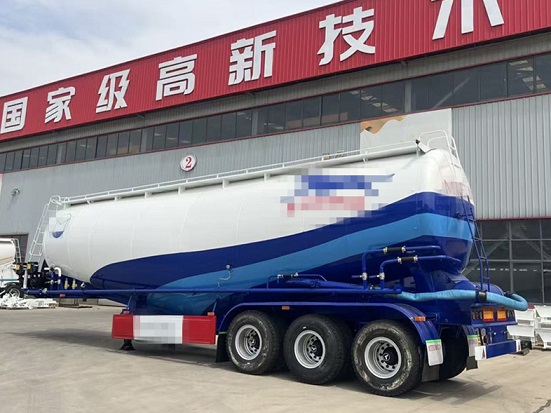 51 CBM Cement Tanker Semi Trailer for Vietnam