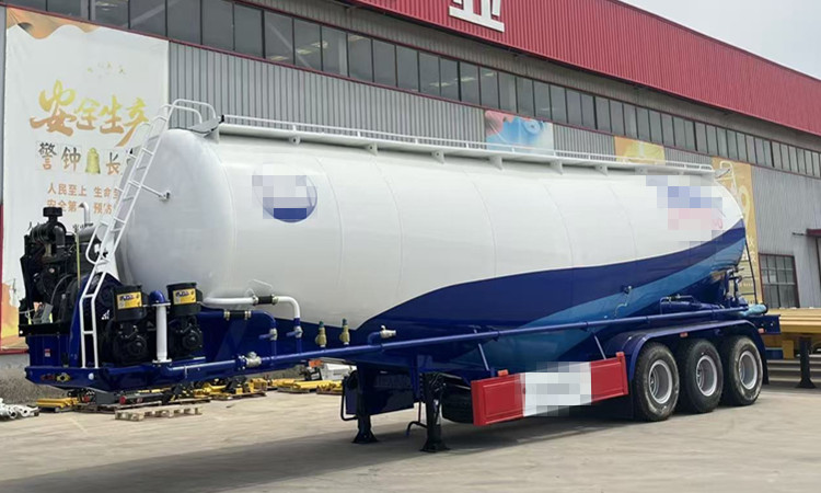 51 CBM Cement Tanker Semi Trailer for Vietnam