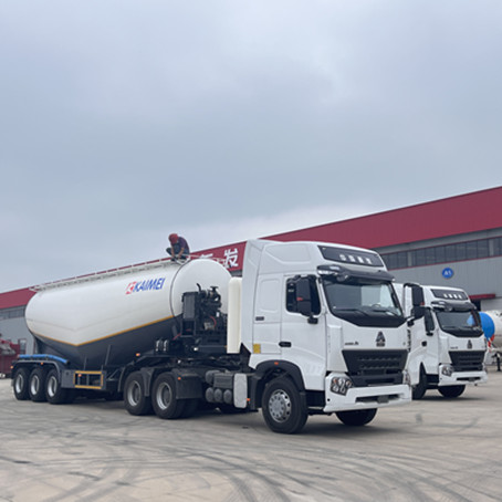 bulk cement tanker