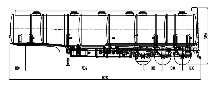 fuel tanker trailer