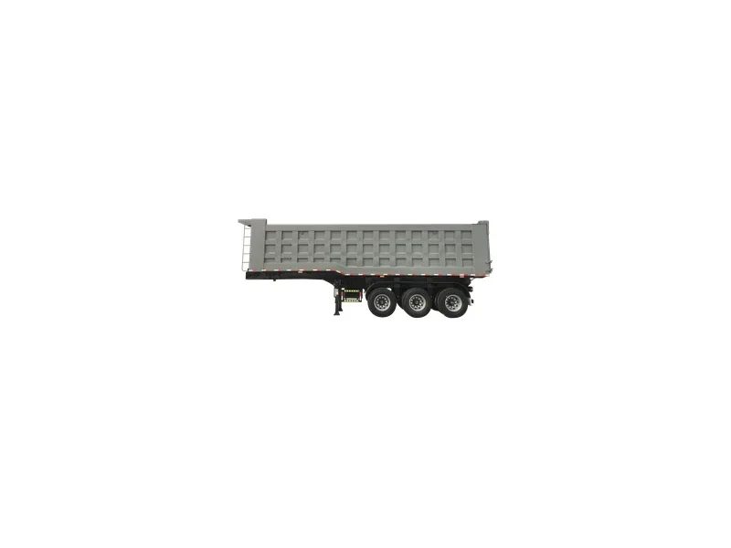 end dump vs side dump trailer working process
